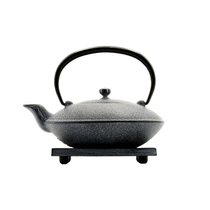 OIGEN - Sayo Cast Iron Teapot Set (0.4L) with Trivet – Made in Japan