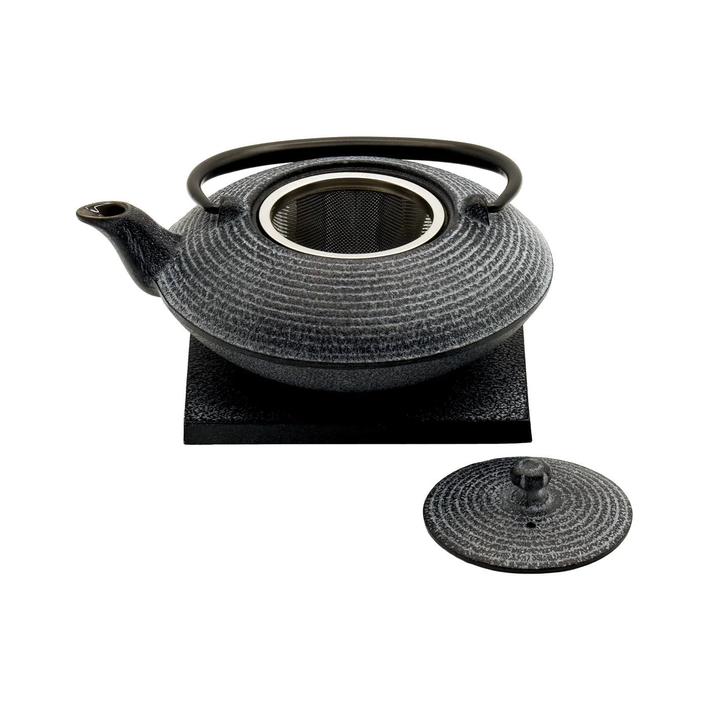OIGEN - Sayo Cast Iron Teapot Set (0.4L) with Trivet – Made in Japan