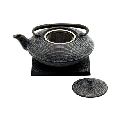 OIGEN - Sayo Cast Iron Teapot Set (0.4L) with Trivet – Made in Japan