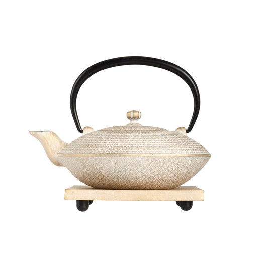 OIGEN - Yoi Cast Iron Teapot Set (0.4L) with Trivet – Made in Japan