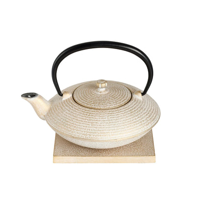 OIGEN - Yoi Cast Iron Teapot Set (0.4L) with Trivet – Made in Japan