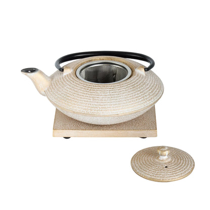 OIGEN - Yoi Cast Iron Teapot Set (0.4L) with Trivet – Made in Japan