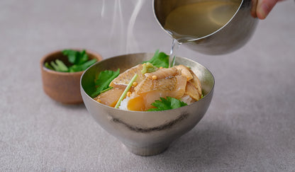 SUSgallery Owan Japanese pure titanium vacuum-insulated bowl made in Tsubame, Japan