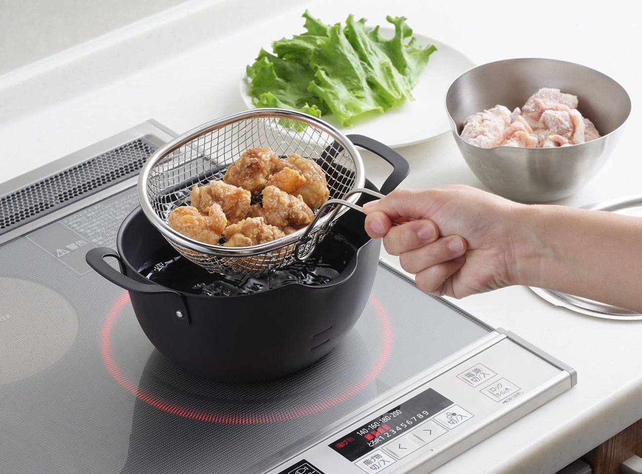 Yoshikawa - Stainless Steel Fryer Strainer