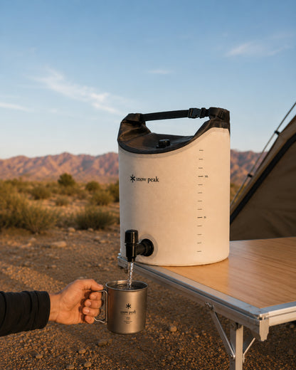 Snow Peak - Soft Water Jug, Portable Shower