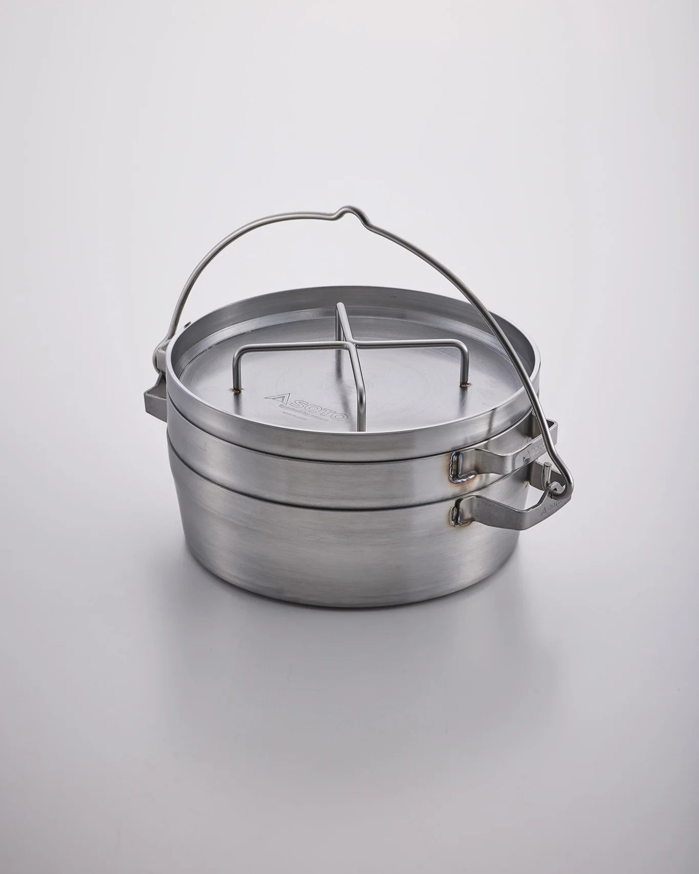 Soto - Stainless Dutch Oven 10Inch Half Limited Edition – Special Free Bag Set