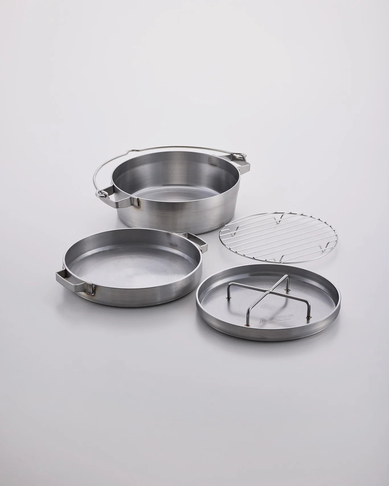 Soto - Stainless Dutch Oven 10Inch Half Limited Edition – Special Free Bag Set