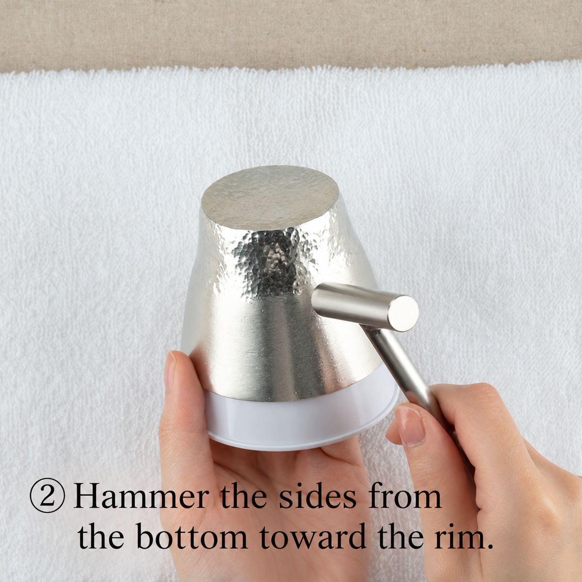 NOUSAKU – Hammered Tumbler Kit – Set of 2