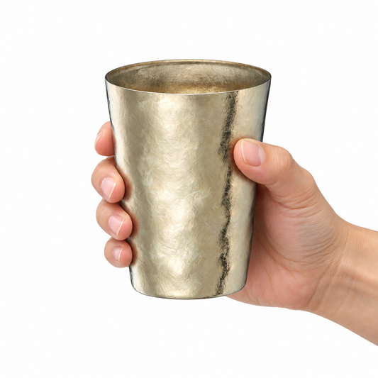 SUSgallery Multiple S vacuum double-wall titanium tumbler made in Japan