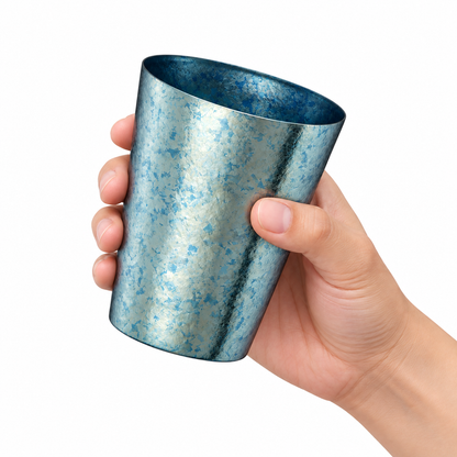 SUSgallery Multiple S vacuum double-wall titanium tumbler made in Japan