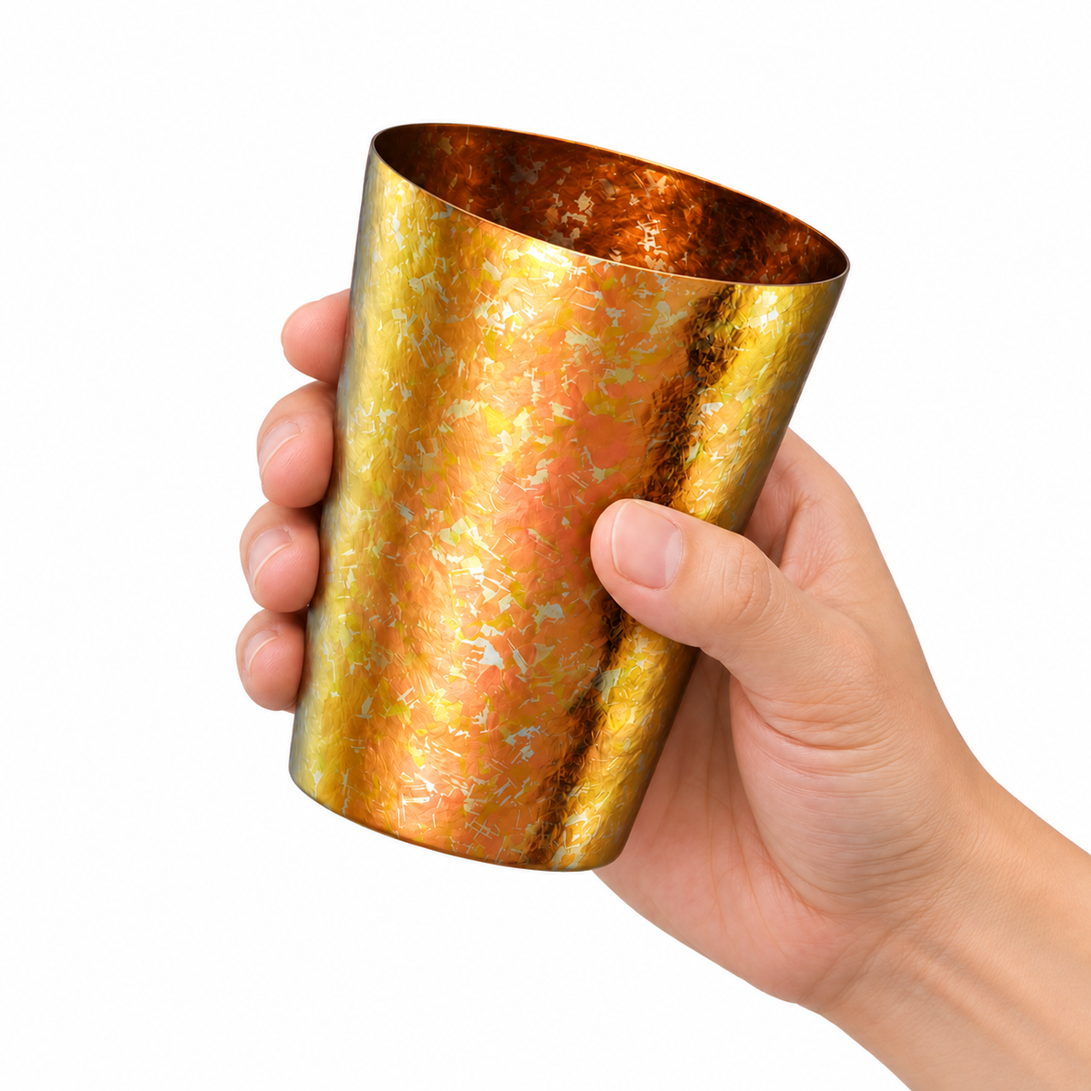 SUSgallery Multiple S vacuum double-wall titanium tumbler made in Japan