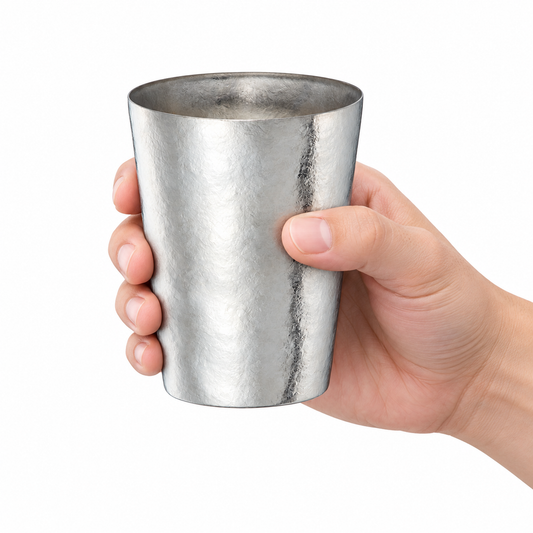 SUSgallery Multiple S vacuum double-wall titanium tumbler made in Japan