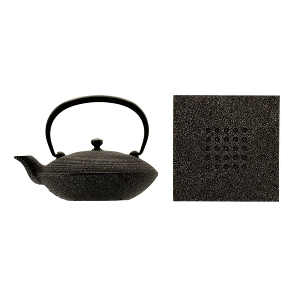 OIGEN - Shinyo Cast Iron Teapot Set (0.4L) with Trivet – Made in Japan