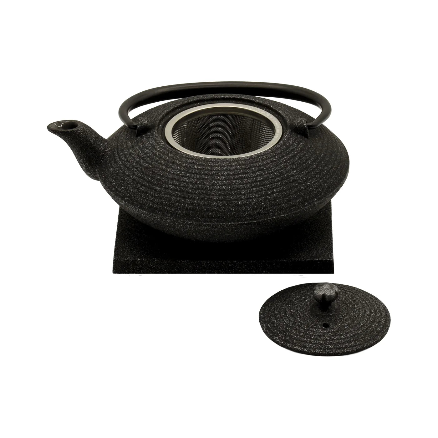 OIGEN - Shinyo Cast Iron Teapot Set (0.4L) with Trivet – Made in Japan