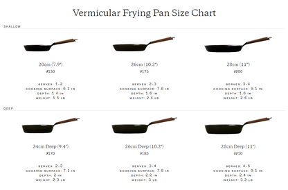 Vermicular - Frying Pan – 26cm (10.2")