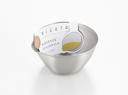 Yoshikawa stainless steel pouring bowl small 530ml made in Japan